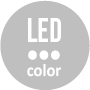 Color changing integrated LED